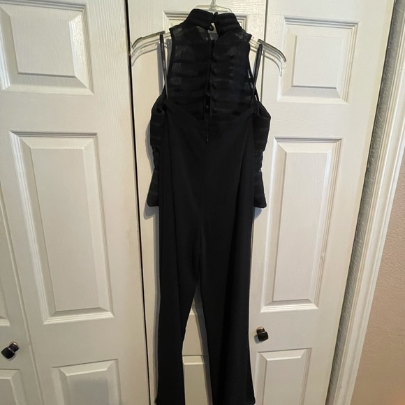 Collections Black Sexy Pant Suit - Picture 2 of 6